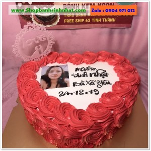 Bánh Sinh Nhật In Hình Ảnh - H811